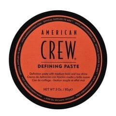 American Crew Defining Paste veidošanas pasta vidēji stingrai fiksācijai 85 ml cena un informācija | Matu veidošanas līdzekļi | 220.lv