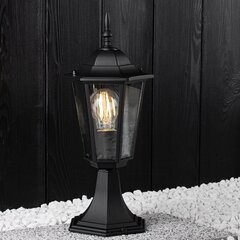 Āra dārza lampa E27 LANDSCAPE 40cm melna BELLIS LUMILED цена и информация | Уличное освещение | 220.lv