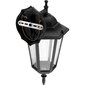 Dārza āra E27 laterna downlight Black BELLIS LUMILED cena un informācija | Āra apgaismojums | 220.lv