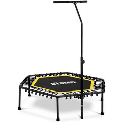 Gymrex GR-HT110R1, 124 cm, melns un dzeltens cena un informācija | Treniņu soli un stendi | 220.lv