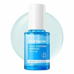 Real Barrier Aqua Soothing Ampoule 30ml - Serums ar spēcīgi mitrinošu un izlīdzinošu efektu cena un informācija | Serumi sejai, eļļas | 220.lv