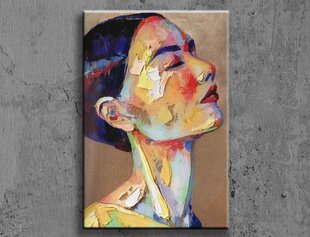 Glezna uz audekla sieviešu sejas māksla 60x90 cm цена и информация | Картины | 220.lv