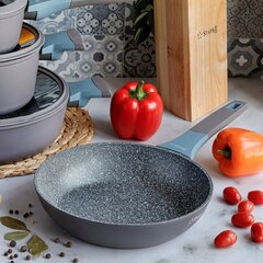 Starke Pro Luxury Grey tradicionālā cepšanas panna 28 cm nepiedegoša cena un informācija | Pannas | 220.lv