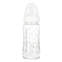 Stikla pudelīte Nuk First Choice No Colic, 0-6 mēn., 240 ml cena un informācija | Bērnu pudelītes un to aksesuāri | 220.lv