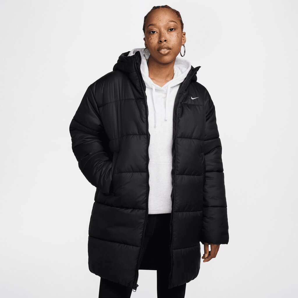 Nike sieviešu ziemas parka NSW TF SNFL NK CLSC PRKA, melna цена и информация | Sieviešu virsjakas | 220.lv