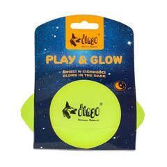 Rotaļlieta suņiem Dingo Play&amp;Glow, 8x14 cm cena un informācija | Suņu rotaļlietas | 220.lv