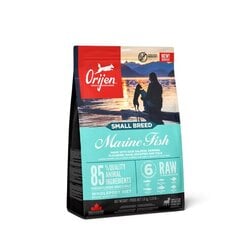 Orijen Small Breed Marine Fish bezgraudu, sausā barība mazo šķirņu suņiem, 4,5 kg cena un informācija | Sausā barība suņiem | 220.lv