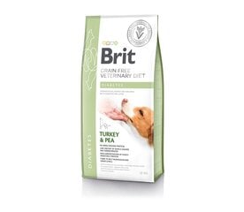 Brit GF Veterinary Diets Dog Diabetesбеззерновой сухой корм для собак с диабетом, 12 кг цена и информация | Сухой корм для собак | 220.lv