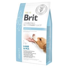 Brit GF Veterinary Diets Dog Obesity беззерновой сухой корм для собак с избыточным весом, 2 кг цена и информация | Сухой корм для собак | 220.lv