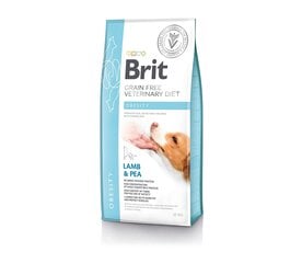 Brit GF Veterinary Diets Dog Obesity беззерновой сухой корм для собак с избыточным весом, 12 кг цена и информация | Сухой корм для собак | 220.lv