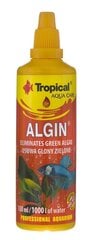 Preparāts aļģu iznīcināšanai Tropical Algin, 100 ml cena un informācija | Akvāriji un aprīkojums | 220.lv