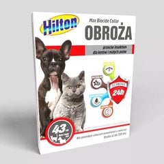 Pretkukaiņu apkakle suņiem un kaķiem Hilton, 43cm cena un informācija | Vitamīni, uztura bagātinātāji, pretparazītu līdzekļi suņiem | 220.lv