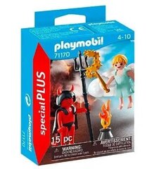 Figūras 71170 PLAYMOBIL® Special Plus Velns un eņģelis, 15. d. cena un informācija | Konstruktori | 220.lv