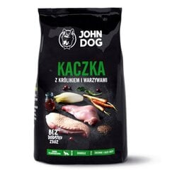 John Dog Premium ar pīli un trusi, 3 kg cena un informācija | Sausā barība suņiem | 220.lv