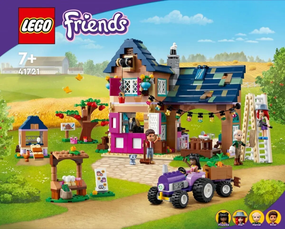 41721 LEGO® Friends bioloģiskā saimniecība cena un informācija | Konstruktori | 220.lv