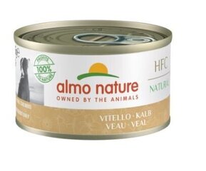 Almo Nature HFC Natural консервы с телятиной, 95 г цена и информация | Консервы для собак | 220.lv