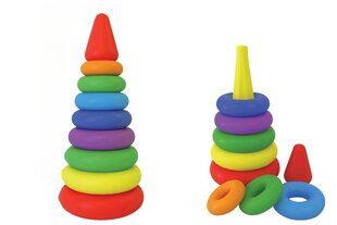 Žaislinė piramidė/žiedai Technok cena un informācija | Rotaļlietas zīdaiņiem | 220.lv