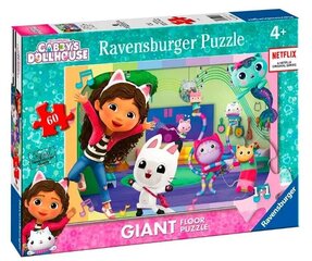 Puzle Ravensburger Cat Cottage Gabi, 60 d. cena un informācija | Puzles, 3D puzles | 220.lv