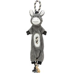 Plīša rotaļlieta - Trixie Donkey, plush|rope, recycled, 66 cm cena un informācija | Suņu rotaļlietas | 220.lv