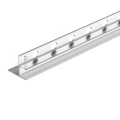 Stikla atvāžamā sliede labajā pusē 120 cm inox cena un informācija | Dušas trapi | 220.lv