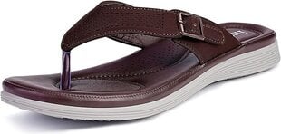 Gaatpot flip-flops - Elegance and Comfort, Brown, 41. izmērs cena un informācija | Iešļūcenes, čības sievietēm | 220.lv