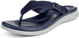 Gaatpot Flip Flops Elegance Comfort Viegls Anti-Slip Navy Blue 42 cena un informācija | Iešļūcenes, čības sievietēm | 220.lv