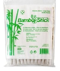 Ausu tīrīšanas kociņi mājdzīvniekiem Bamboostick, 15 cm, 50 gab cena un informācija | Kopšanas līdzekļi dzīvniekiem | 220.lv