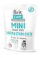 Brit Care Mini Light&Sterilised sausā barība liekā svara un sterilizētiem suņiem, 2 kg cena un informācija | Sausā barība suņiem | 220.lv