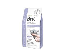 Brit GF Veterinary Diets Cat Gastrointestinal сухой корм для кошек с проблемами желудка и кишечника, 5 кг цена и информация | Сухой корм для кошек | 220.lv