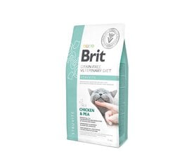 Brit GF Veterinary Diets Cat Struvite сухой корм для кошек с заболеваниями мочевыводящих путей, 2 кг цена и информация | Сухой корм для кошек | 220.lv