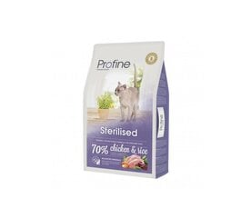 Profine Cat Sterilised сухой корм для стерилизованных кошек, 2 кг. цена и информация | Сухой корм для кошек | 220.lv