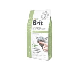 Brit GF Veterinary Diets Cat Diabetes сухой корм для кошек, больных диабетом, 5 кг цена и информация | Сухой корм для кошек | 220.lv