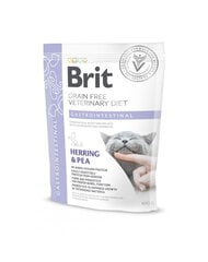 Brit GF Veterinary Diets Cat Gastrointestinal сухой корм для кошек с проблемами желудка и кишечника, 0,4 кг цена и информация | Сухой корм для кошек | 220.lv