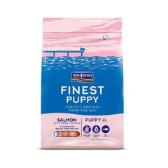 Fish4Dogs Finest Salmon Puppy kucēniem, ar lasi, 1,5 kg cena un informācija | Sausā barība suņiem | 220.lv