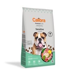 Calibra Premium для чувствительной пищеварительной системы Sensitive NEW, 12 кг цена и информация | Сухой корм для собак | 220.lv
