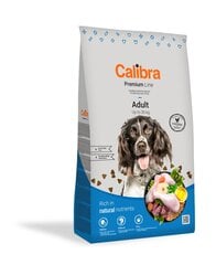 Calibra Premium для взрослых собак мелких и средних пород, с курицей NEW, 12 кг цена и информация | Сухой корм для собак | 220.lv