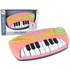 Interaktīvās klavieres Lean Toys Mazais pianists, rozā цена и информация | Развивающие игрушки | 220.lv