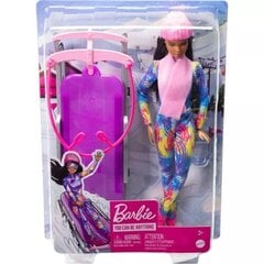 Mattel - Barbie Winter Sports Sled Doll цена и информация | Игрушки для девочек | 220.lv