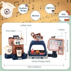 Детское кафе с кассой Coffee Machine цена и информация | Игрушки для девочек | 220.lv