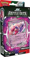 Kāršu spēle Pokemon TCG - Tinkatonex Battle Deck EX, EN cena un informācija | Galda spēles | 220.lv