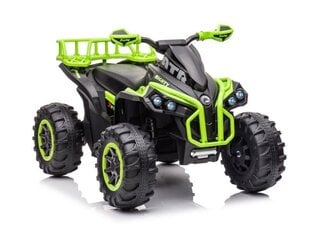 Kvadracikls bērniem Super Toys Quad Adventure GTS1199, zaļš cena un informācija | Bērnu elektroauto | 220.lv