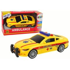 Rotaļlietu sporta ambulance Lean Toys, dzeltena cena un informācija | Rotaļlietas zēniem | 220.lv