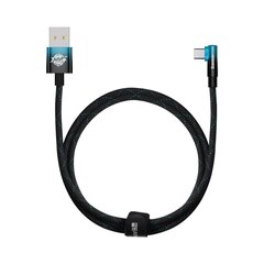 Baseus MVP 2 Elbow-shaped Fast Charging Data Cable USB to Type-C 100 Вт 1 м Black+Red цена и информация | Кабели для телефонов | 220.lv
