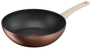 Wok panna Tefal Eco Respect 28cm cena un informācija | Pannas | 220.lv