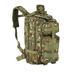 CBT7204 GREEN CAMO DEFENDER BACKPACK NILS CAMP cena un informācija | Spēles brīvā dabā | 220.lv