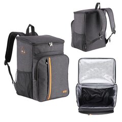 NC3140 THERMAL BAG BLACK 25L NILS cena un informācija | Spēles brīvā dabā | 220.lv