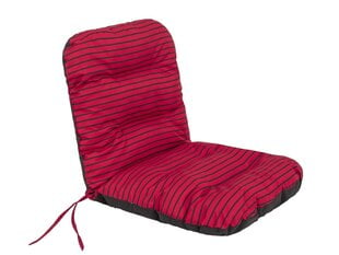 Spilvens krēslam Hobbygarden Natalia 48cm, sarkans cena un informācija | Krēslu paliktņi | 220.lv