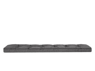 Spilvens soliņam Etna Ekolen 150x40 cm, pelēks cena un informācija | Krēslu paliktņi | 220.lv