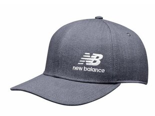 CAP NEW BALANCE TEAM STACKED SNAPBACK MH934317THN цена и информация | Мужские шарфы, шапки, перчатки | 220.lv