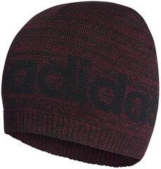 Кепка Adidas Beanie Lt Bordeaux H35690/OSFM цена и информация | Мужские шарфы, шапки, перчатки | 220.lv